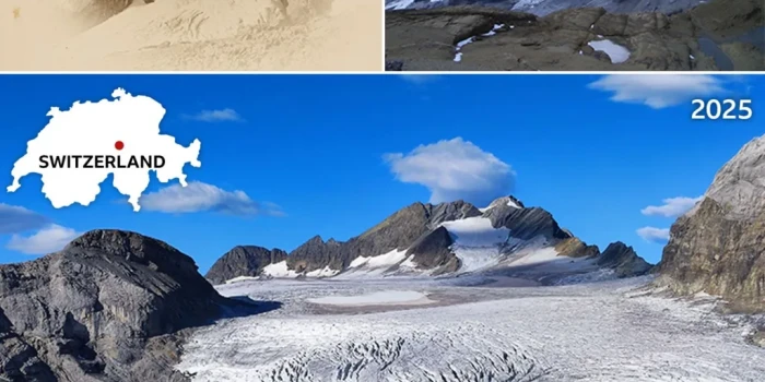 Սառցադաշտերի մուտքը և հետընթացը՝ պատկերներով