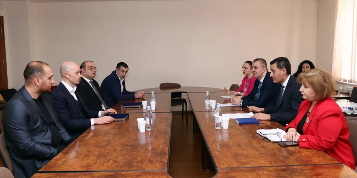 Արթուր Մարտիրոսյանն ընդունել է Եվրոպայի ջրային մարզաձևերի ֆե...