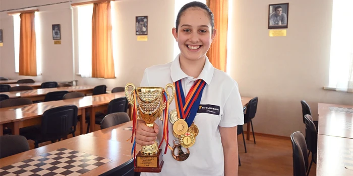 13-ամյա շախմատիստ Գաբրիելա Հարությունյանը Հայաստանը կներկայա...