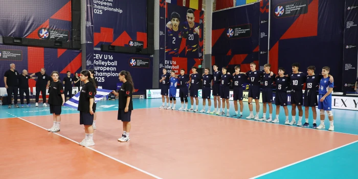 Վոլեյբոլի Մ16 ԵԱ. Հայաստանի հավաքականն առաջին հանդիպումն է ա...