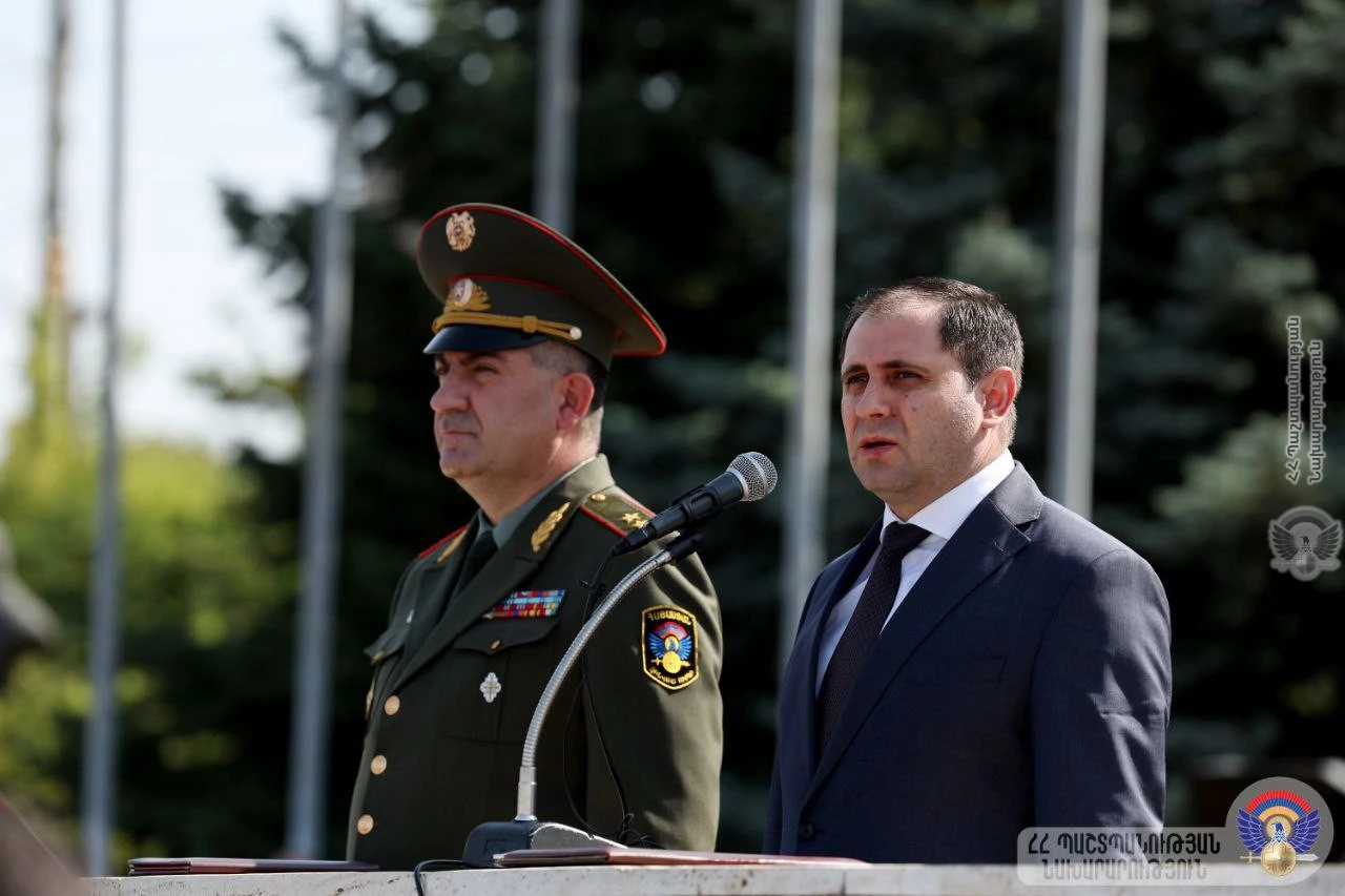 🎥 ՀՀ ՊՆ Վազգեն Սարգսյանի անվան ռազմական ակադեմիայում տեղի է...