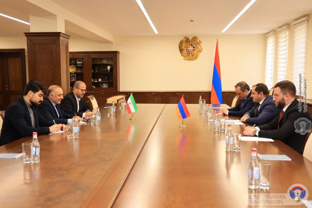 🎥 Սուրեն Պապիկյանն ընդունել է Հայաստանում Իրանի Իսլամական Հ...