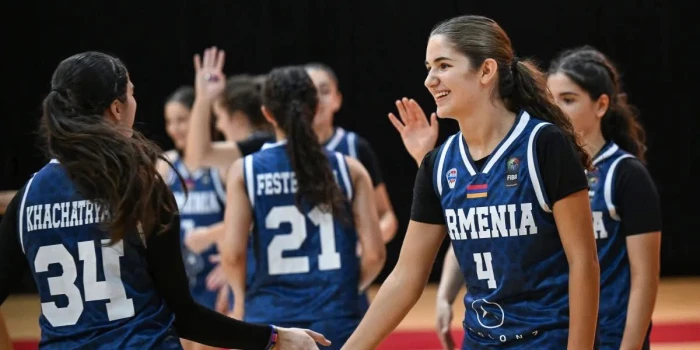 Բասկետբոլի կանանց Մ16 հավաքականը՝ Եվրոպայի առաջնության C դիվ...
