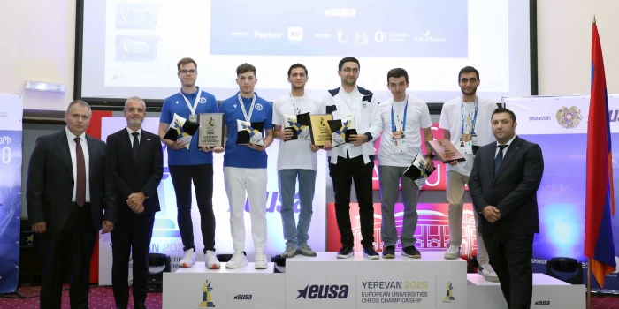 ՀՖԿՍՊԻ-ի շախմատիստ ուսանողները՝ Երևանում անցկացված Եվրոպայի...