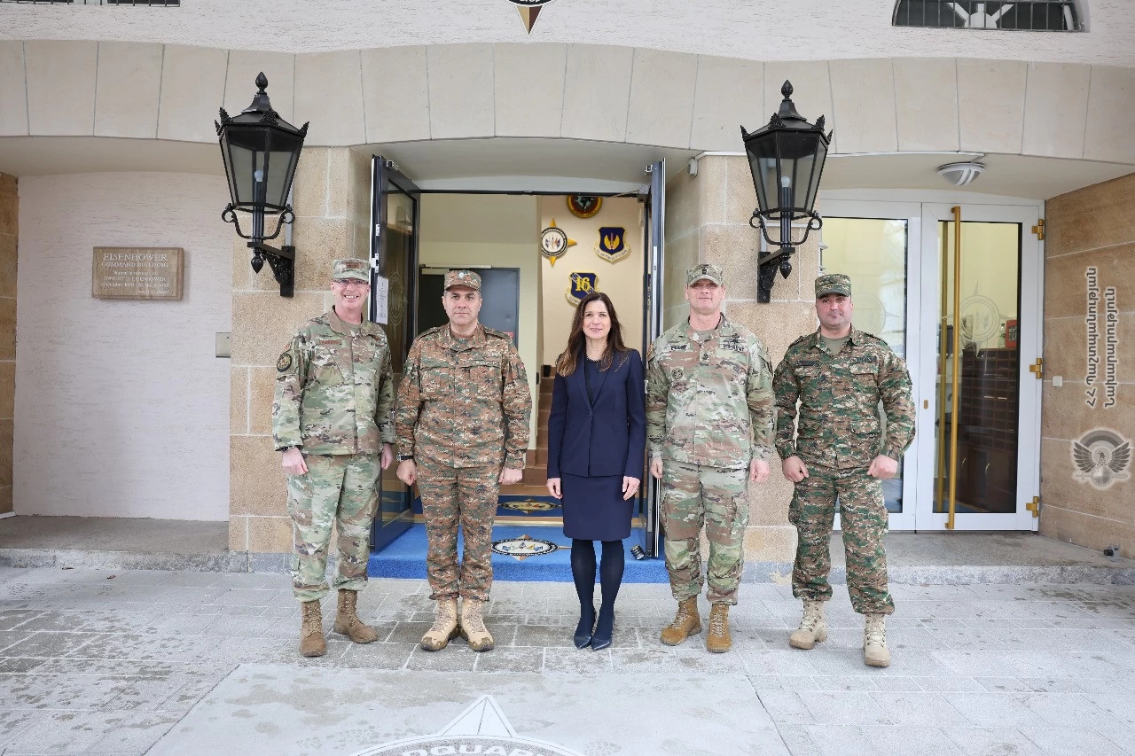 ՀՀ ԶՈՒ ԳՇ պետի տեղակալը մասնակցել է ՀՀ և ԱՄՆ եվրոպական հրամա...