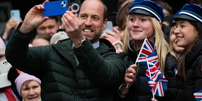 Արքայազն Ուիլյամի ուղերձը՝ տանկից՝ Ռուսաստանի սահմանին մոտ