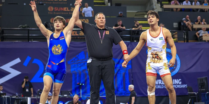 Ազատ ոճային ըմբիշ Եղիշե Մոսեսյանը՝ Մ17 տարեկանների աշխարհի ա...