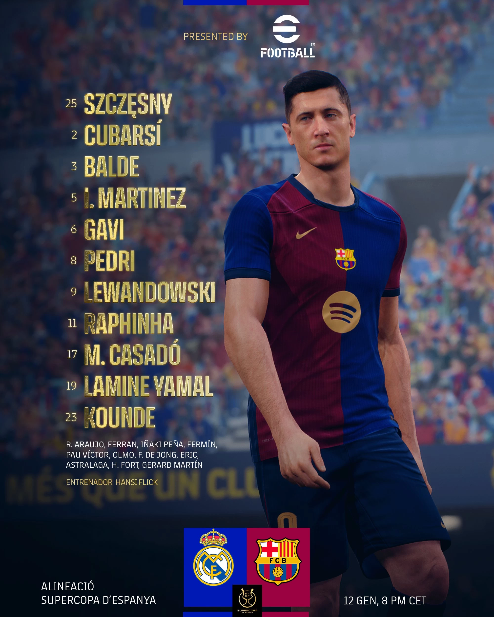 Ռեալ — Բարսելոնա․ մեկնարկային կազմեր .armsport.am