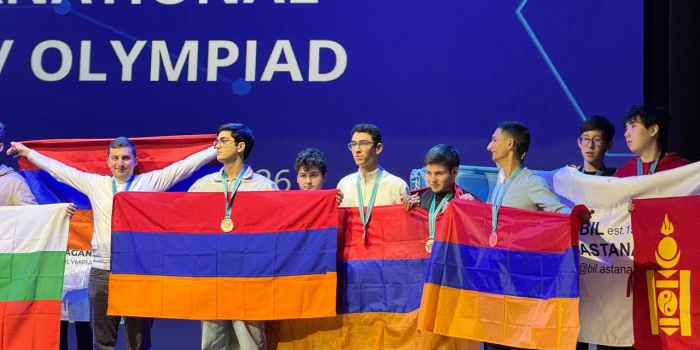 ժաուտիկովյան 22-րդ միջազգային օլիմպիադայում ՀՀ դպրոցականներն...