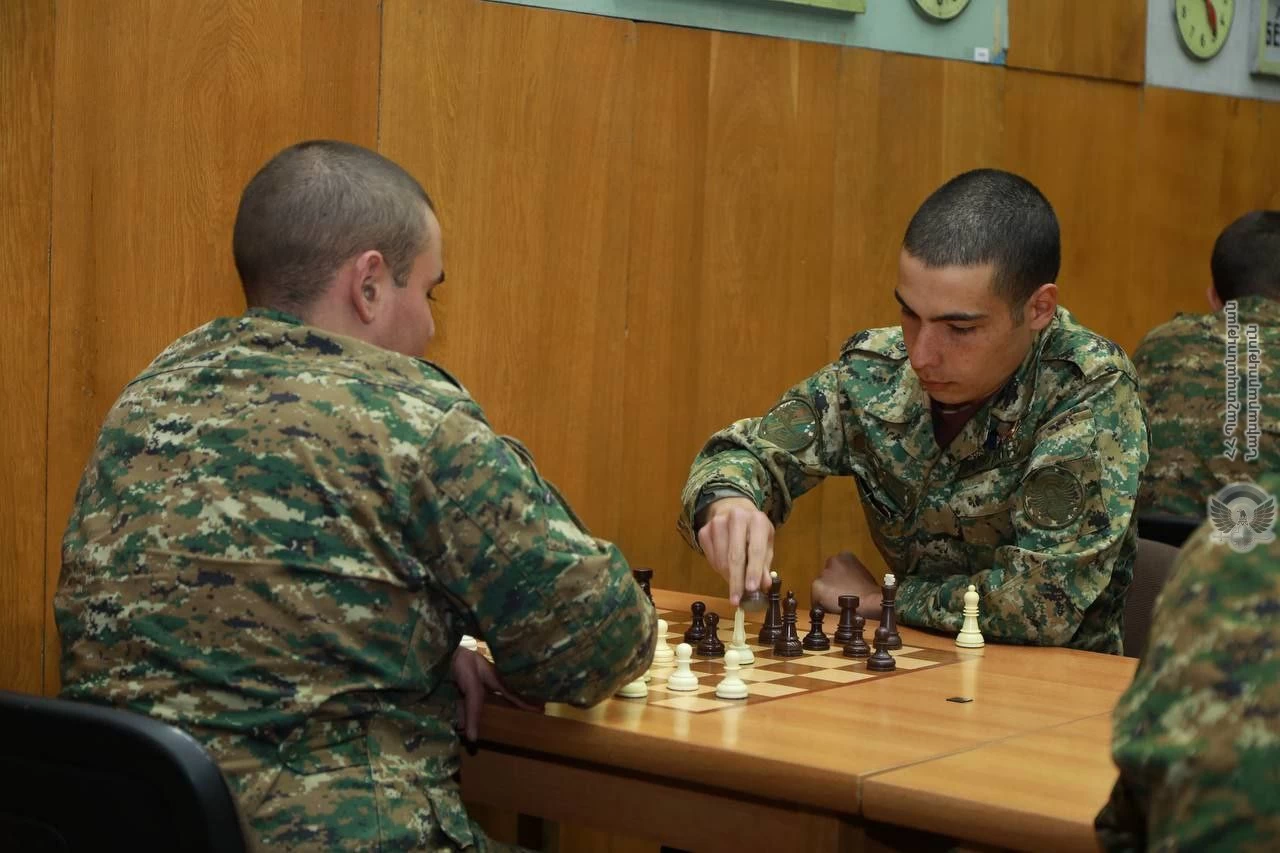 Անցկացվել է ՀՀ զինված ուժերի շախմատի թիմային առաջնության եզր...